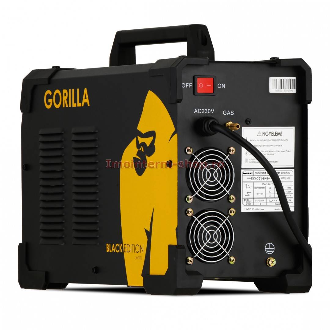 Aparat sudura IWELD Gorilla PocketMIG 215 XL - MMA/MIG - imagine 2
