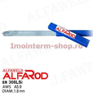 Baghete (vergele) inox E 308 1000 mm la  cutie de 5 kg