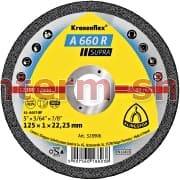 Disc de debitat Kronenflex A660 Supra 125*1.0*22.2