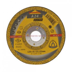 Disc de slefuit Kronenflex A24 Extra 125*6.0*22.2