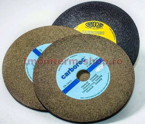 Piatra pentru ascutit panze bachelita neagra 53A 150*8*20