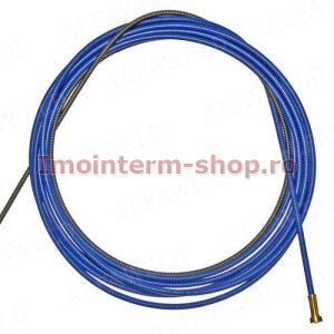 Spirala ghidare izolata pentru sarma de sudura 0,6-0,8-.0.9-1.0-1.2 mm la 5 metri lungime