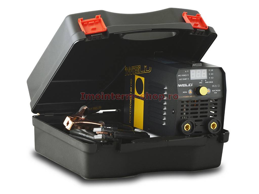 Aparat de sudura IWELD POCKETPOWER 150 VRD cu valiza