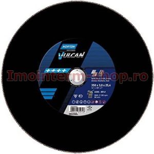 Disc debitat otel Norton Vulcan 400*3.2*25.4 pentru masini stationare - debitatoare