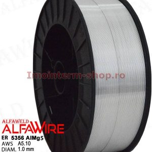 Sarma sudura AlMg5 , rola de 2 kg diametrul 1,0 mm sau 1,2 mm