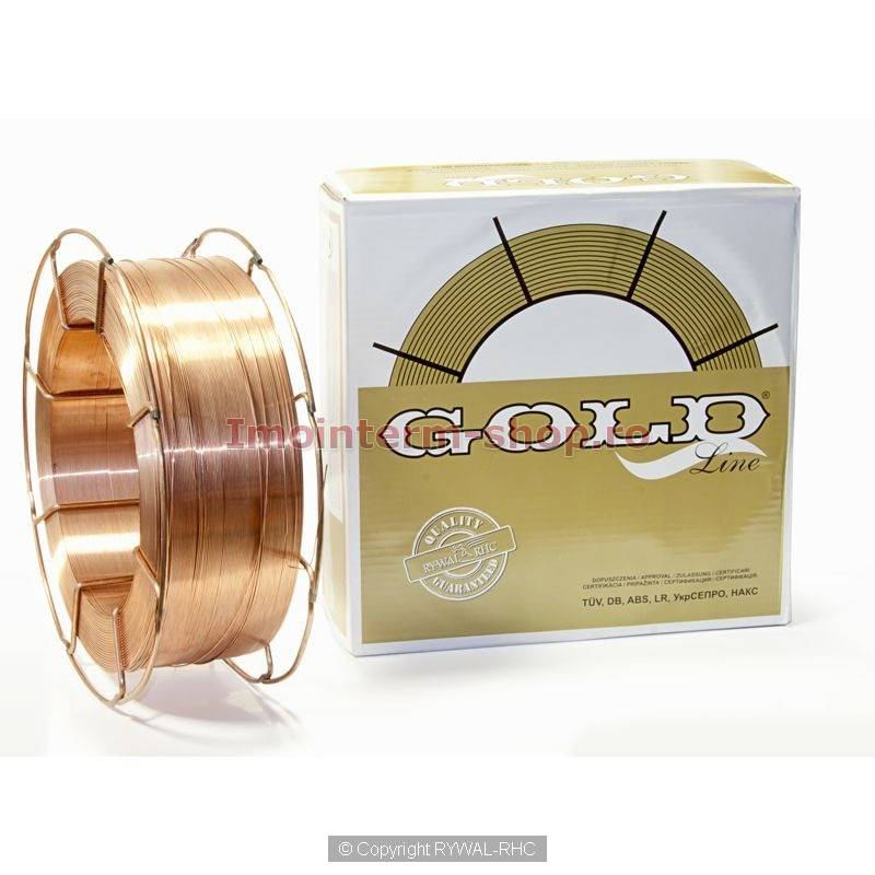 Sarma sudura otel SG3 (G4Si1) -GOLD Polonia - rola de 1,20 mm la 15 kg